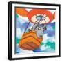 Action Dog-Scott Nelson-Framed Art Print