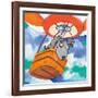 Action Dog-Scott Nelson-Framed Art Print