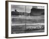 Action During a Football Game Between Notre Dame University and Army-null-Framed Photographic Print