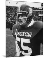 Action During Notre Dame-Mich. State Football Game Which Ended in a Tie-null-Mounted Photographic Print