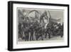 Action Exercise on Board HMS Australia-William Heysham Overend-Framed Giclee Print