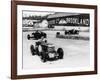 Action from the British Empire Trophy Race, Brooklands, Surrey, 1935-null-Framed Photographic Print