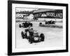 Action from the British Empire Trophy Race, Brooklands, Surrey, 1935-null-Framed Photographic Print