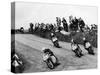 Action from the Lightweight Tt Race, Isle of Man, 1958-null-Stretched Canvas