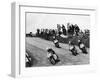 Action from the Lightweight Tt Race, Isle of Man, 1958-null-Framed Photographic Print