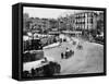 Action from the Monaco Grand Prix, 1929-null-Framed Stretched Canvas