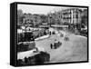 Action from the Monaco Grand Prix, 1929-null-Framed Stretched Canvas