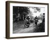 Action from the National (Ope) Shrubland Park Scramble, Suffolk, 1952-null-Framed Photographic Print