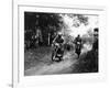 Action from the National (Ope) Shrubland Park Scramble, Suffolk, 1952-null-Framed Photographic Print