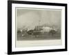 Action of the Gunboats at Memphis, 1862-Alonzo Chappel-Framed Giclee Print