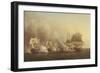 Action Off the Cape of Good Hope, March 9Th, 1757-Samuel Scott-Framed Giclee Print