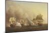 Action Off the Cape of Good Hope, March 9Th, 1757-Samuel Scott-Mounted Giclee Print