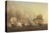 Action Off the Cape of Good Hope, March 9Th, 1757-Samuel Scott-Stretched Canvas