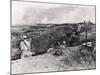 Action on the Western Front Photographed from German Trenches-null-Mounted Photographic Print