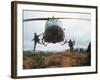 Action Operation Pegasus: American Soldiers Aiding S. Vietnamese Forces to Lift Siege of Khe Sanh-Larry Burrows-Framed Photographic Print
