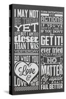 Action Set Black-Vintage Vector Studio-Stretched Canvas