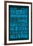 Action Set Blue-Lorand Okos-Framed Art Print