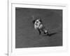 Action Shot of Willie Mays During the Giant Vs. Dodgers Game-Yale Joel-Framed Premium Photographic Print