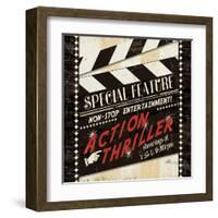 Action Thriller-Jess Aiken-Framed Art Print