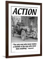 Action-Wilbur Pierce-Framed Art Print