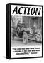 Action-Wilbur Pierce-Framed Stretched Canvas