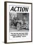 Action-Wilbur Pierce-Framed Art Print