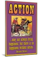 Action-null-Mounted Art Print