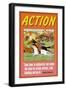 Action-null-Framed Art Print