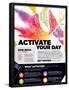 Activate Your Day-null-Framed Poster