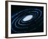 Active Galaxies Visible in Extreme Ultraviolet Wavelengths-Digital Vision.-Framed Photographic Print