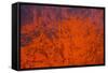 Active Lava Eruption on the Tolbachik Volcano, Kamchatka, Russia, Eurasia-Michael-Framed Stretched Canvas