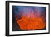 Active Lava Eruption on the Tolbachik Volcano, Kamchatka, Russia, Eurasia-Michael-Framed Photographic Print