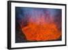 Active Lava Eruption on the Tolbachik Volcano, Kamchatka, Russia, Eurasia-Michael-Framed Photographic Print