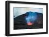 Active Lava Eruption on the Tolbachik Volcano, Kamchatka, Russia, Eurasia-Michael Runkel-Framed Photographic Print