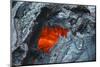 Active Lava Stream, Tolbachik Volcano, Kamchatka, Russia, Eurasia-Michael Runkel-Mounted Photographic Print