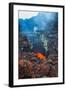 Active Magma in a Stream Below the Tolbachik Volcano, Kamchatka, Russia, Eurasia-Michael Runkel-Framed Photographic Print