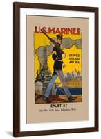 Active Service on Land and Sea-Sidney Riesenberg-Framed Art Print