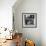 Activist Folk Musician Woody Guthrie Playing for a Crowd of New Yorkers-null-Framed Premium Photographic Print displayed on a wall