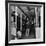 Activist Folk Musician Woody Guthrie Playing for a Subway Car of New Yorkers-Eric Schaal-Framed Premium Photographic Print