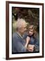 Activist for the Disabled, Helen Keller, Meeting Actress Patty Duke in "The Miracle Worker"-Nina Leen-Framed Photographic Print