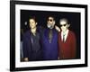 Actor Andy Garcia, Director Francis Ford Coppola and Actor Al Pacino at Premiere of "Godfather 3"-null-Framed Premium Photographic Print