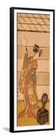 Actor Arashi Sangoro II in Female Part-Katsukawa Shunsho-Framed Giclee Print