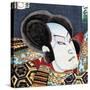 Actor as Samurai, Series of Kabuki Theatre, Ukiyo-e Print, 19th century-Japanese School-Stretched Canvas