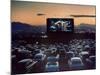 Actor Charlton Heston as Moses in "The Ten Commandments," Shown at Drive-in Theater-J^ R^ Eyerman-Mounted Photographic Print