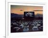 Actor Charlton Heston as Moses in "The Ten Commandments," Shown at Drive-in Theater-J^ R^ Eyerman-Framed Photographic Print