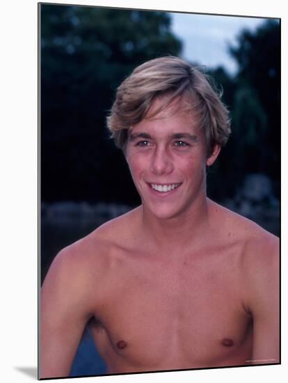 Actor Christopher Atkins-David Mcgough-Mounted Premium Photographic Print