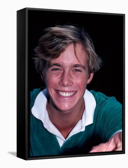 Actor Christopher Atkins-Ann Clifford-Framed Stretched Canvas