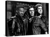 Actor/Comedians Eddie Murphy, Jerry Lewis and Joe Piscopo Appearing on "Saturday Night Live"-David Mcgough-Stretched Canvas