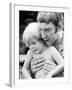 Actor Donald Sutherland W. Son, Future Actor Keifer Sutherland-null-Framed Premium Photographic Print