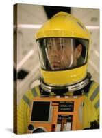 Actor Gary Lockwood in Space Suit in Scene from Motion Picture "2001: A Space Odyssey"-Dmitri Kessel-Stretched Canvas